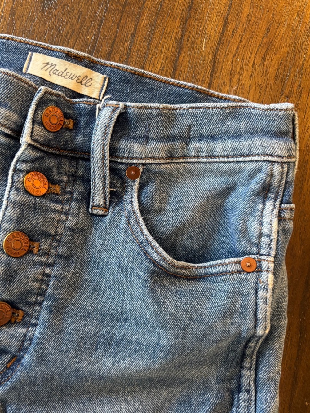 Madewell 10" High Rise Skinny Jeans